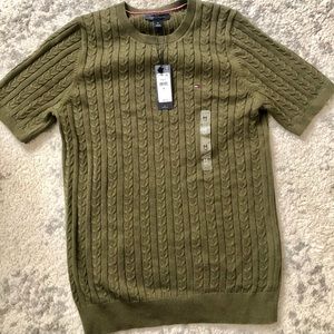 Tommy Hilfiger Womens Cable Knit